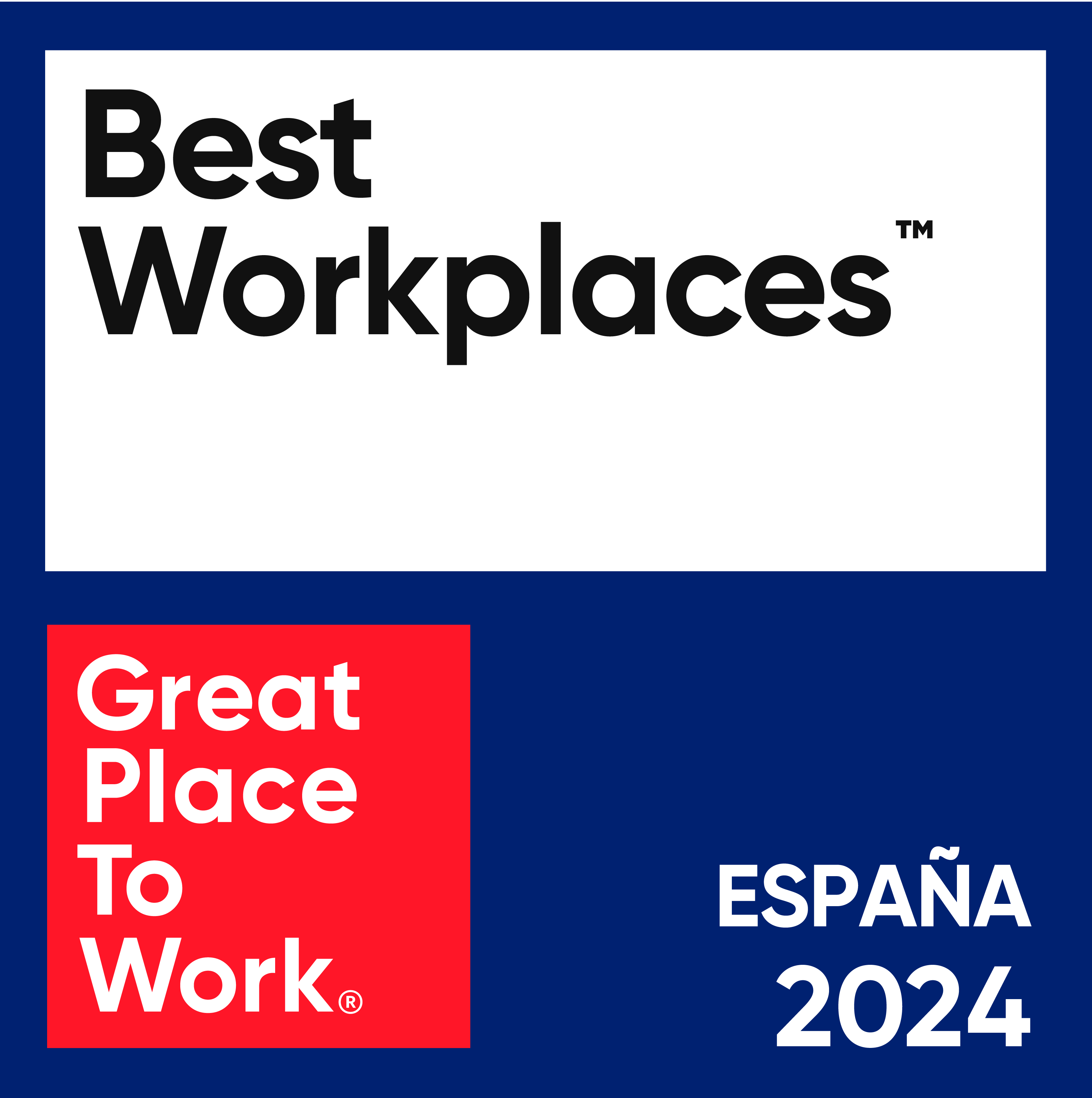 logo great place to work 2024 | España